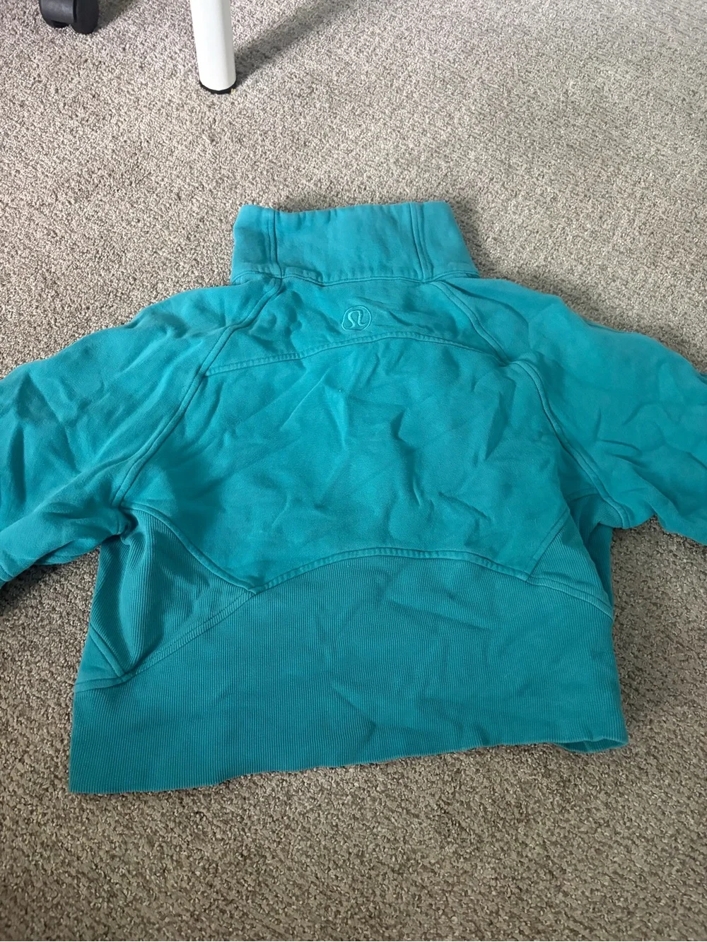 lululemon athletica Kids Teal Quarter-Zip Pullover Jacket